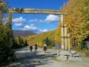 horseback riding arch